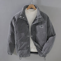 Sienna | Textured Utility Jacket with Snap Buttons