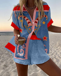 Marjorie Relaxed Linen Two Piece