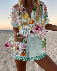 Tropic Flow Jessie™ Linen Set Summer Set