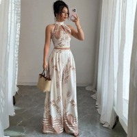 Aveline Modern Ruched Two-Piece Set