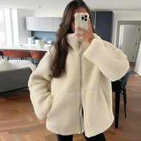 Lydia | Stylish Oversized Fleece Jacket for Women