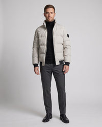 Max | Short Puffer Jacket with High Collar for Men