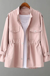 Addison | Women's Utility Jacket with Drawstring Waist