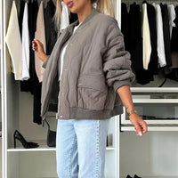 Bella | Loose-Fitting Quilted Autumn Coat
