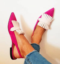 Elegant Open-Back Heel Pumps