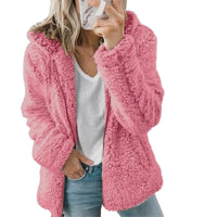 Sophia | Plush Teddy Fleece Jacket with Pockets for Women