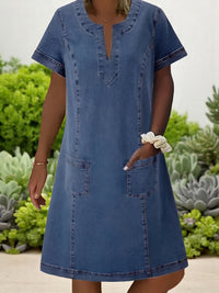 Casual Everyday Denim Dress
