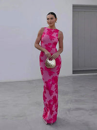 Timeless Floral Evening Gown