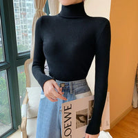 Gemma | Women's Ribbed Turtleneck Sweater