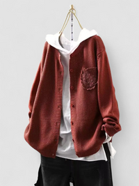SELIORA | TEXTURED KNIT CARDIGAN