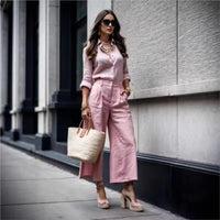 Noor | Loose-fitting set with trousers