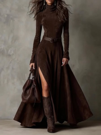 Marinucci Flowing Elegant Long Dress