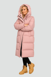Alexandra | Women's Long Hooded Puffer Winter Coat