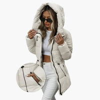 Maren | Tailored Quilted Jacket with Hood