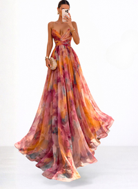 The Juliette Watercolor Maxi