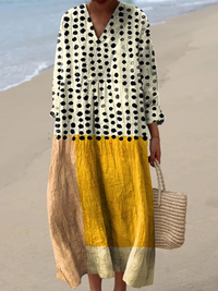 Jocelyn Summer Patterned Swing Dress