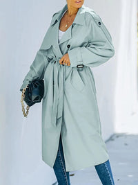 Talia | Premium Long Trench Coat for Women
