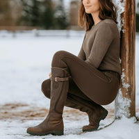 Clara | Stylish Knee-High Boots with Supportive Sole