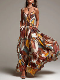 Eveline Best Sculpted Tie-Dye Dress