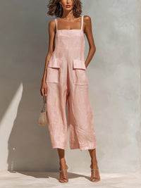 Aveline Premium Linen Jumpsuit