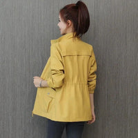 Elena | Women's Cinched-Waist Trench Jacket