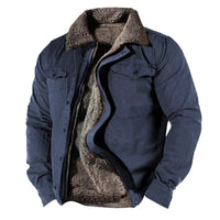 Marlon | Warm Winter Jacket with Fur Lining