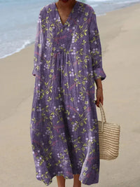 Mellisa Dress Printed Summer Breeze