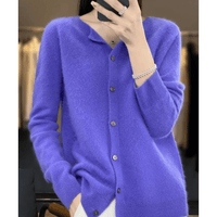 Dawn | Soft Button Up V Neck Cardigan