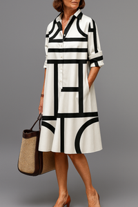 Ellie Trendy Everyday Midi Dress