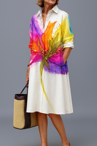Lydia™ | Elegant Midi Dress Miami
