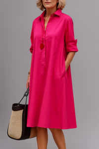 Chloe™ | Sophisticated Midi Dress Miami