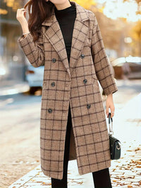 Willow | Brown Autumn & Winter Trench Coat