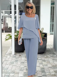 Lagoon Mood Pazit™ | Elegant Feminine Two-Piece Set Sun Season Style