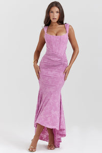Sculpted Waist Midi Dress
