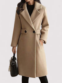 Taylor | Classic Belted Double-Breasted Trench Coat