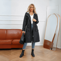 Charlotte | Women's Waterproof Over-Knee Trench Coat