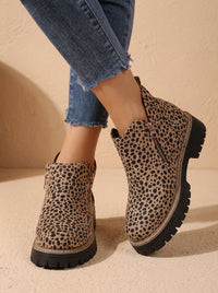 Frieda | Women's Orthopedic Ankle Boots with Decorative Details and Side Zipper