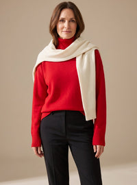 Clara | Classic Turtleneck Knit Sweater for Women