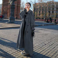 Mila | Oversized Double-Breasted Trench Coat for Women