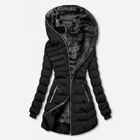 Natalie | Quilted Hooded Puffer Jacket for Women