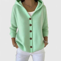 Rosalie | Elegant Hooded Cardigan