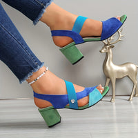 Signature Style Elara | Cross Strap Comfort Heels Collection
