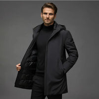 Daniel | Minimalist Hooded Winter Jacket for Men