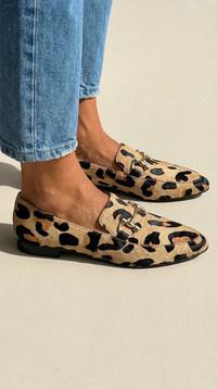 Luxe Leopard Print Ballet Flats