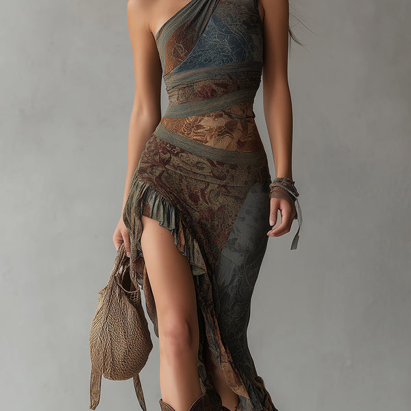 Chic Floral Dress Elegant