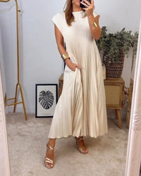 Necca - Elegant Pleated Dress