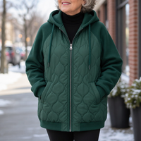 Everly | Quilted Hooded Jacket with Zip Closure