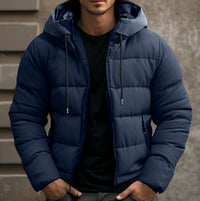 Elias | Hooded Quilted Puffer Jacket for Men
