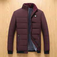 Dominik | Quilted Winter Jacket with Stand Collar