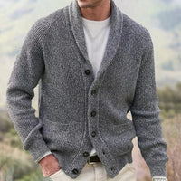 Oliver | Shawl-Collar Knit Cardigan for Men